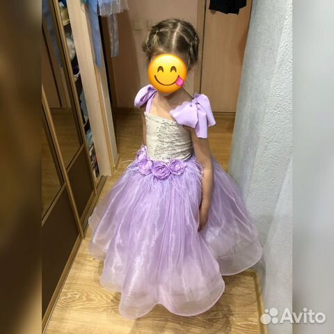Платье дизайнерское нарядное 5-7 лет Платье дизайнерское нарядное 5-7 лет