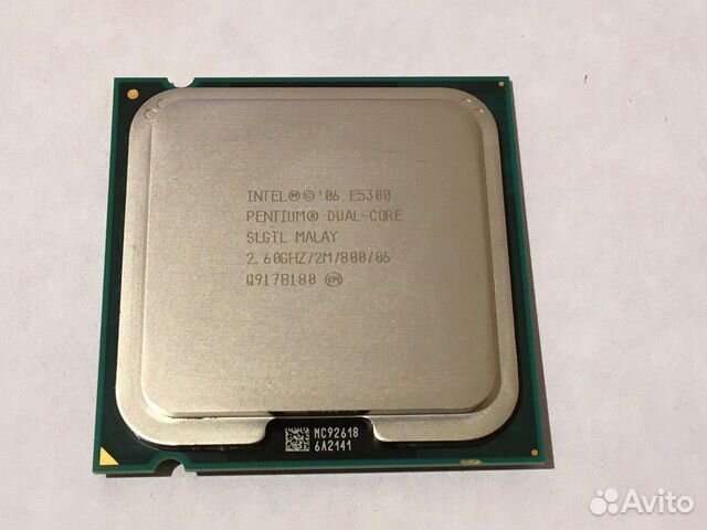 Intel core 2 duo 2,6 (E5300) LGA 775