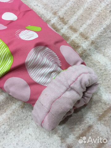 Комбинезон зимний теплый TokkaTribe размер 86см