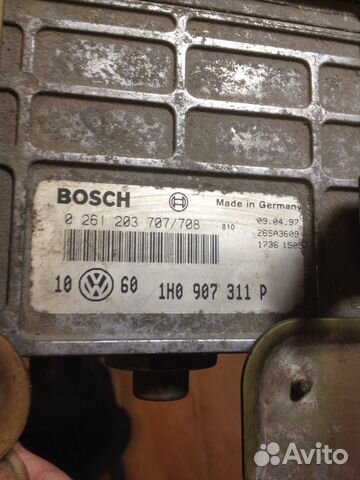 Электронный блок управления Volkswagen 1h0 907 311