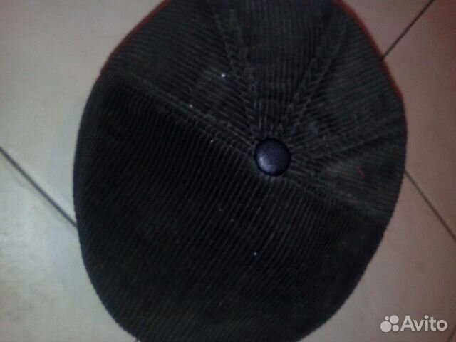 Кепка вельвет новая