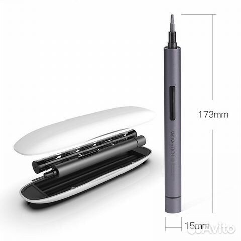 Электрическая отвертка Xiaomi Wowstick 1FS (69 в 1 Электрическая отвертка Xiaomi Wowstick 1FS (69 в 1