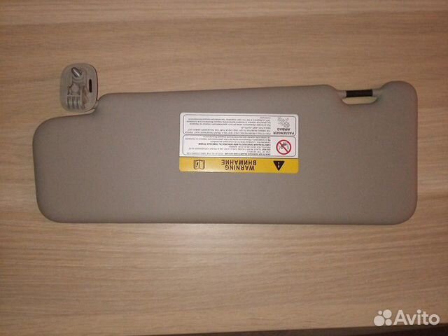 Солнцезащитный козырек от Renault Duster I