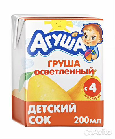 Сок Агуша обмен