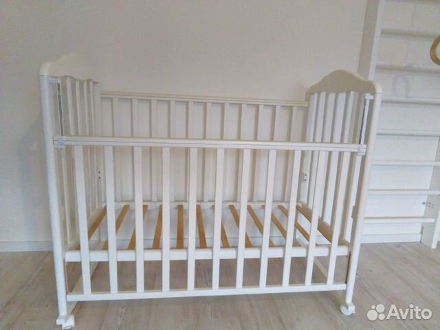 Детская кроватка для новорожденных, 120х60
