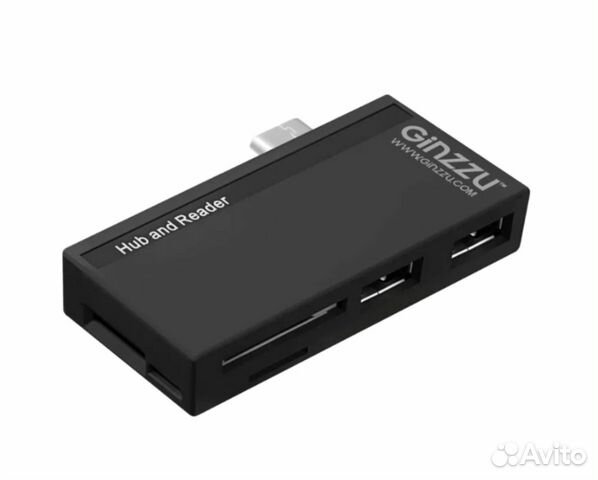 Кардридер Ginzzu USB Type-C