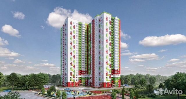 2-к квартира, 64.2 м², 5/26 эт.