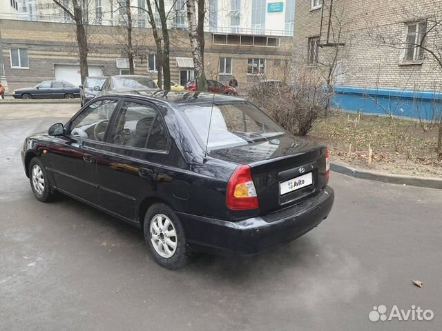 Hyundai Accent 1.5 AT, 2008, 93 357 км