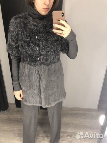 Меховой жилет