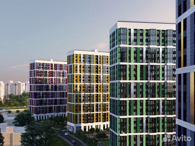 2-к квартира, 54.5 м², 20/22 эт.