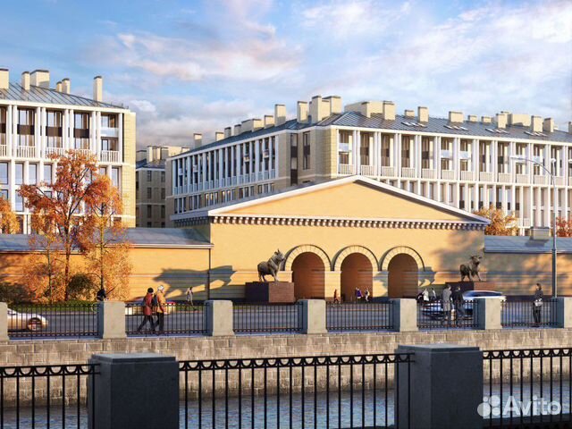 3-к квартира, 95.2 м², 2/8 эт.