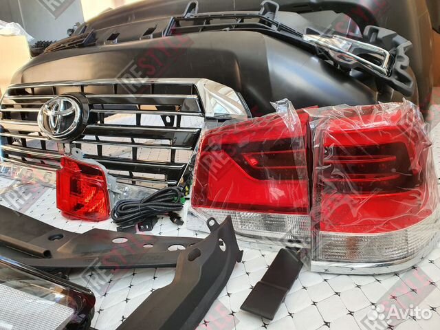 Рестайлинг Toyota Land Cruiser 200 из 08-15г в 16г