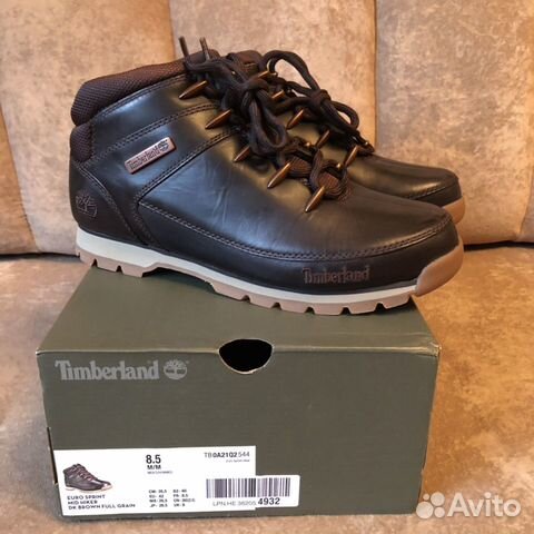 Timberland Euro Sprint Hiker 8.5US новые оригинал