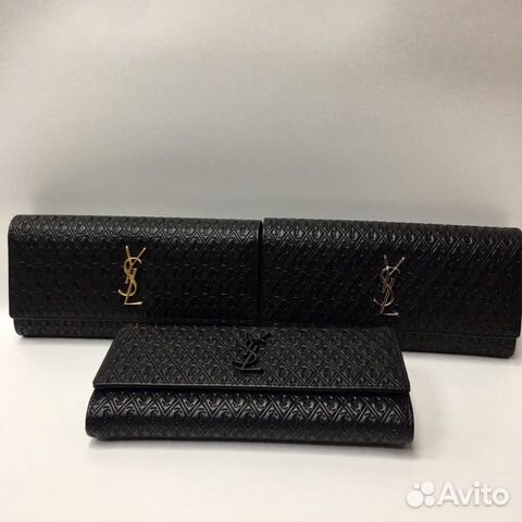 Новая женская сумка клатч из кожи Saint Laurent Новая женская сумка клатч из кожи Saint Laurent