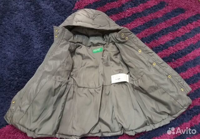 Куртка осень/весна/теплая зима benetton размер 92 Куртка осень/весна/теплая зима benetton размер 92