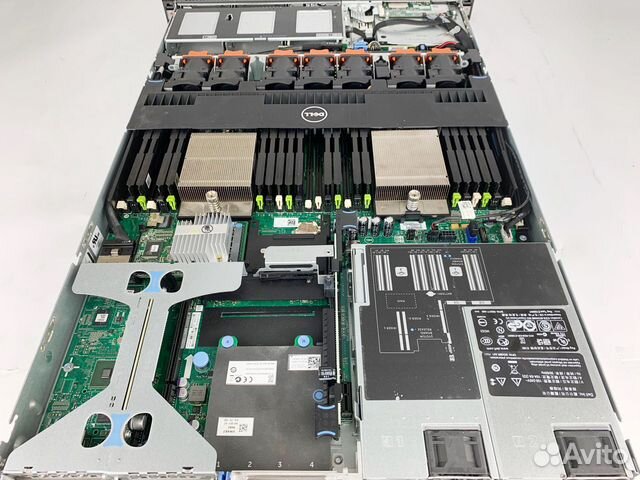 Сервер dell R620 8SFF 2x E5-2660 64GB