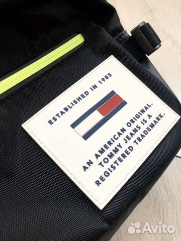 Новая мужская сумка через плечо Tommy Hilfiger