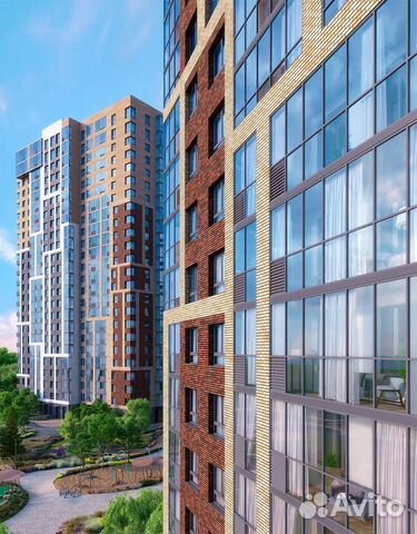 2-к квартира, 52.2 м², 17/25 эт.