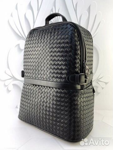 Новый рюкзак мужской женский кожа Bottega Veneta Новый рюкзак мужской женский кожа Bottega Veneta