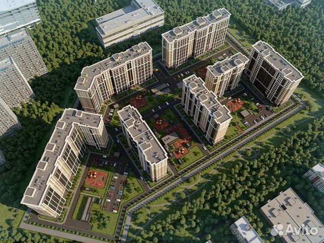 1-к квартира, 37.9 м², 3/16 эт. 1-к квартира, 37.9 м², 3/16 эт.
