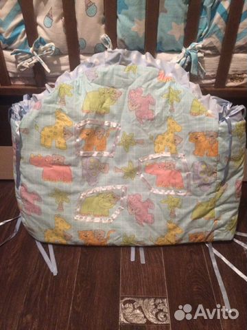 Бортики в кроватку