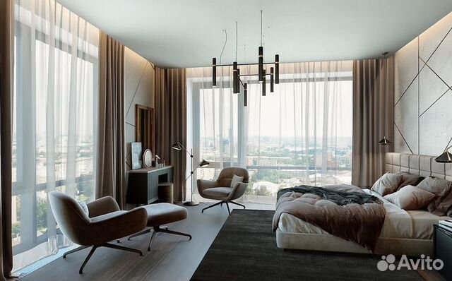 1-к квартира, 43.2 м², 30/35 эт.