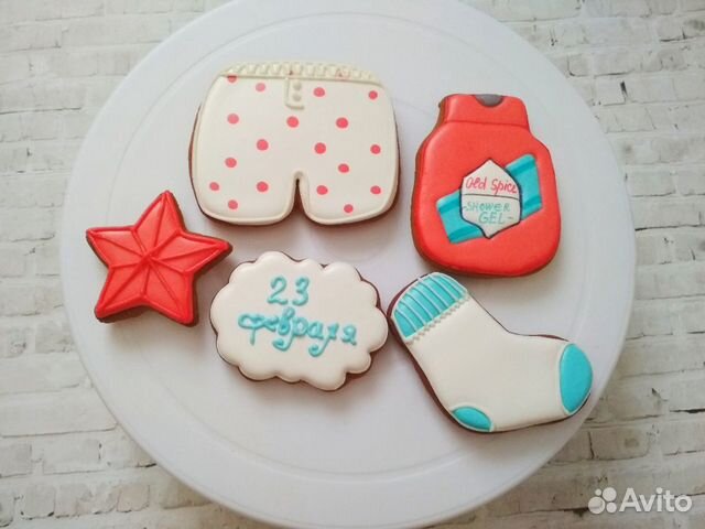 Пряники на 23 февраля