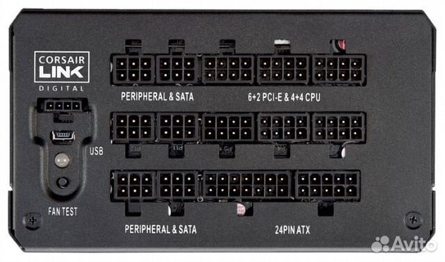 Блок питания 1000W Corsair HX1000i (CP-9020074-EU)
