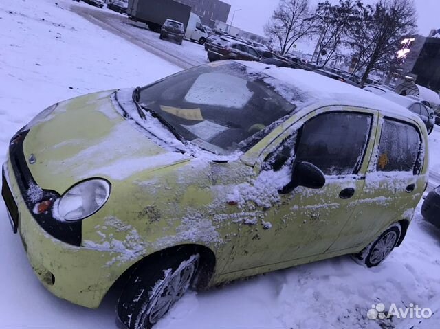 Daewoo Matiz 0.8 МТ, 2007, 230 000 км Daewoo Matiz 0.8 МТ, 2007, 230 000 км