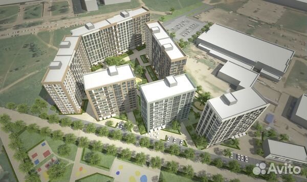 1-к квартира, 42.7 м², 5/12 эт. 1-к квартира, 42.7 м², 5/12 эт.