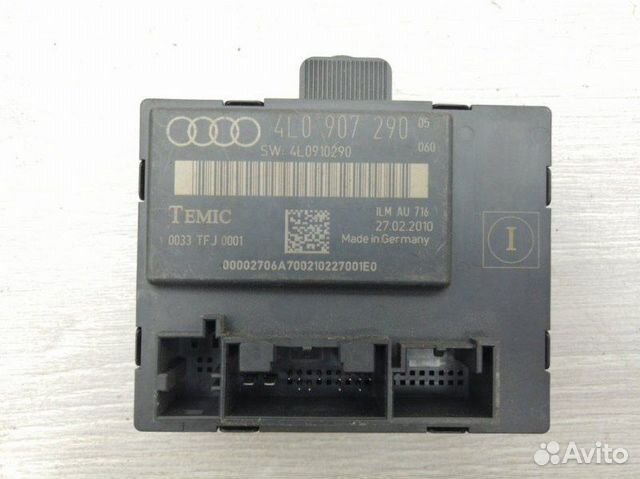 Блок комфорта двери Audi Q7 4L ccfa 2010