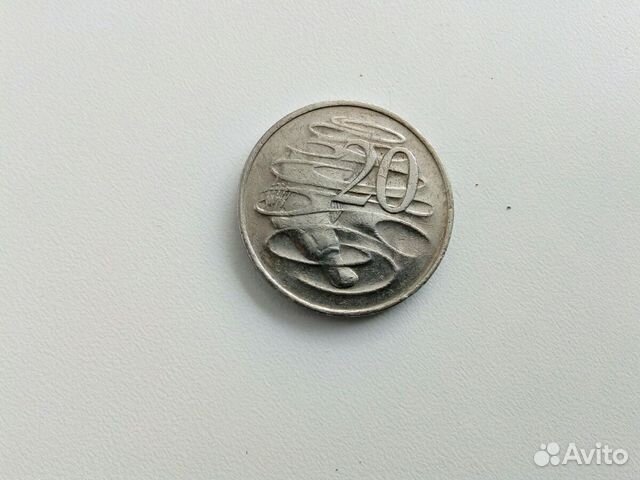 Монета 20 центов Австралия