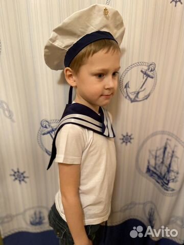 Бескозырка моряка на утренник