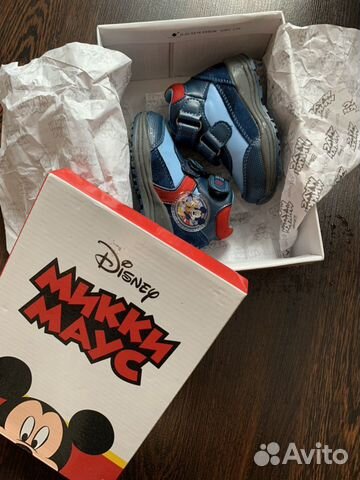 Детские кожаные ботинки Disney Детские кожаные ботинки Disney