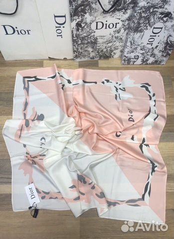 Новый женский шёлковый платок Dior