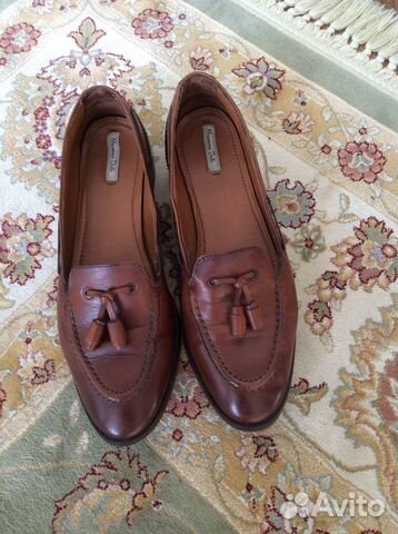 Мокасины лоуферы Massimo Dutti