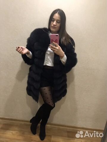 Шуба трансформер 4в1 из песца