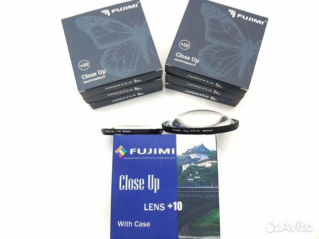 Макрофильтры Fujimi Close UP +10 (49mm-82mm)