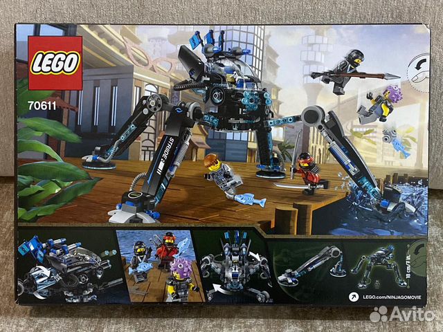 Lego Ninjago Movie 70611 Водяной Аква Робот. Новый