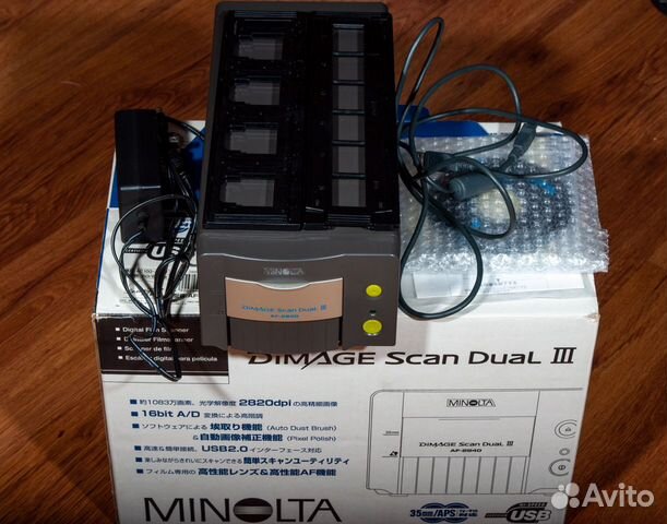 Сканер пленки konica minolta Dimage Scan Dual 3