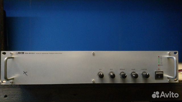 Продаётся усилитель Roxton RA 8224 Продаётся усилитель Roxton RA 8224