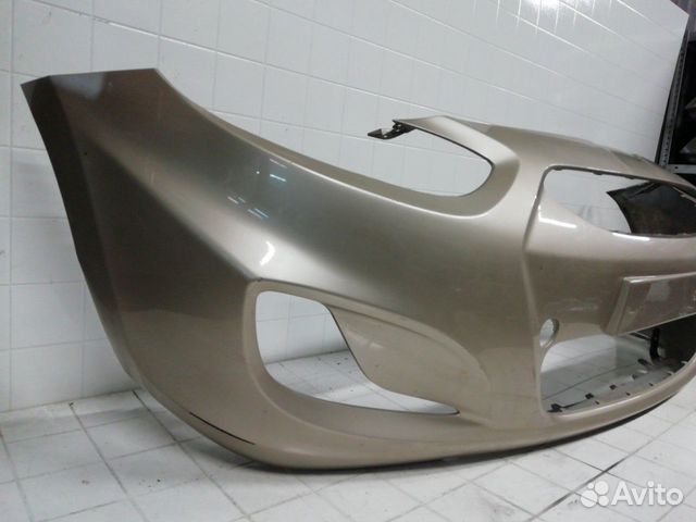 Бампер передний Hyundai Solaris 1 Дорестайлинг