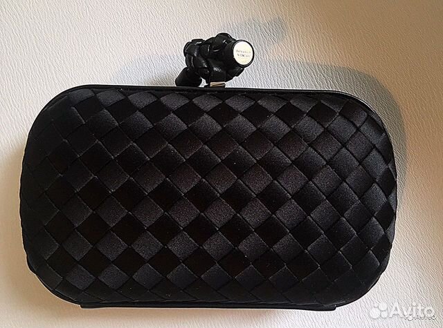 Сумка - клатч Bottega Veneta черного цвета (новая) Сумка - клатч Bottega Veneta черного цвета (новая)