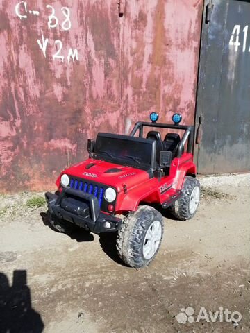 Детский электромобиль Jeep 4Х4 Детский электромобиль Jeep 4Х4