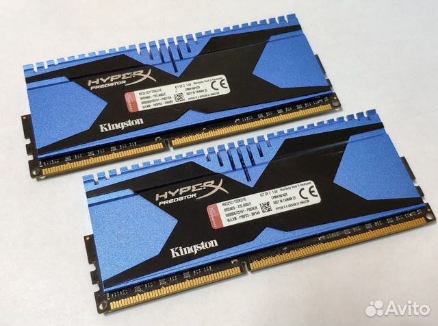 DDR3 16Gb 2133MHz Kingston HyperX Predator (2х8Гб)