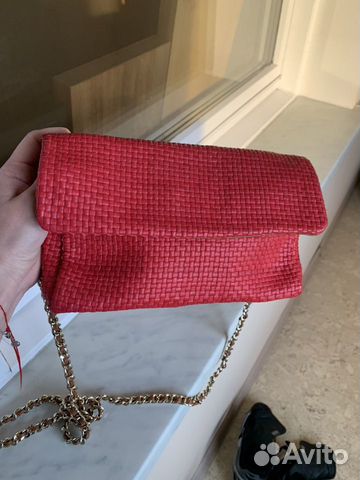 Сумка из натуральной кожи Massimo Dutti