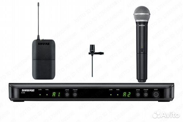 Shure BLX1288E/CVL