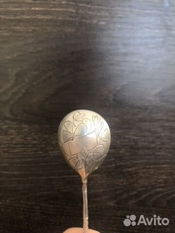 Серебряная чайная ложка 84проба