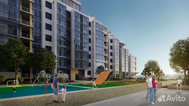2-к квартира, 61.3 м², 1/7 эт.