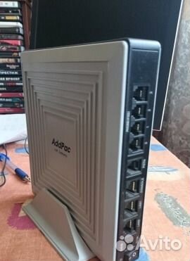 AddPac аналоговый Voip шлюз на 4 порта FXS H.323